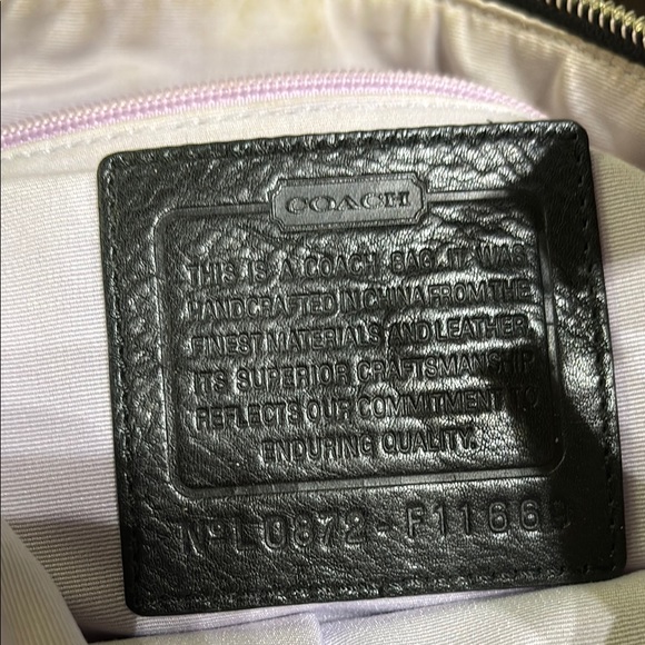 Black Handbag with Silver Accents - Picture 4 of 5